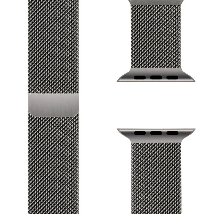 Pasek Milanese do Apple Watch – SteelFlex-Srebrny-3.8 cm | 4.0 cm | 4.1 cm | 4.2 cm-Trend Polska