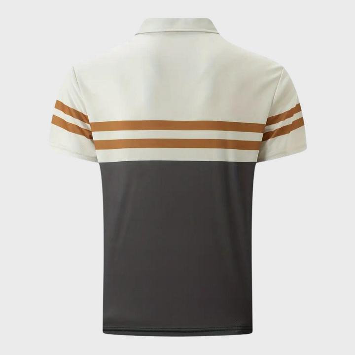 Paski Męski Poloshirt – Mauro-S-Trend Polska