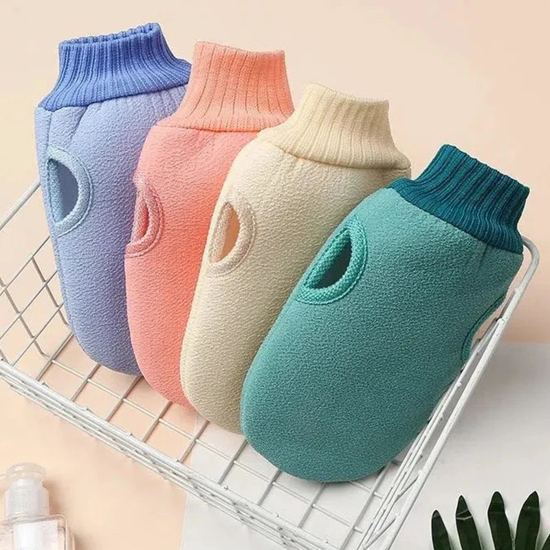 Peelingowa rękawica spa – Glowmitt-Niebieski-Trend Polska