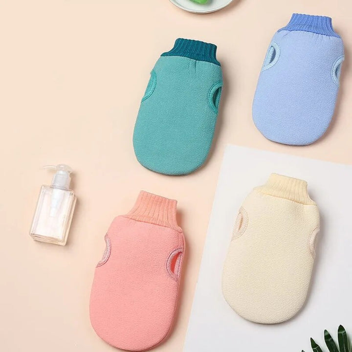 Peelingowa rękawica spa – Glowmitt-Niebieski-Trend Polska