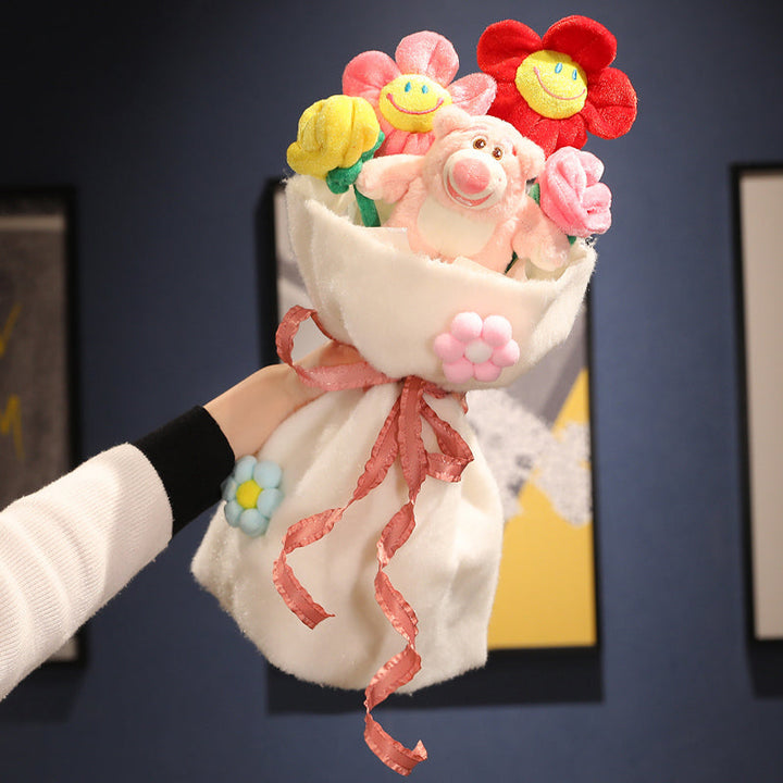 Pliszczkolandia - CuddleBouquet-Lotso różowy-Trend Polska