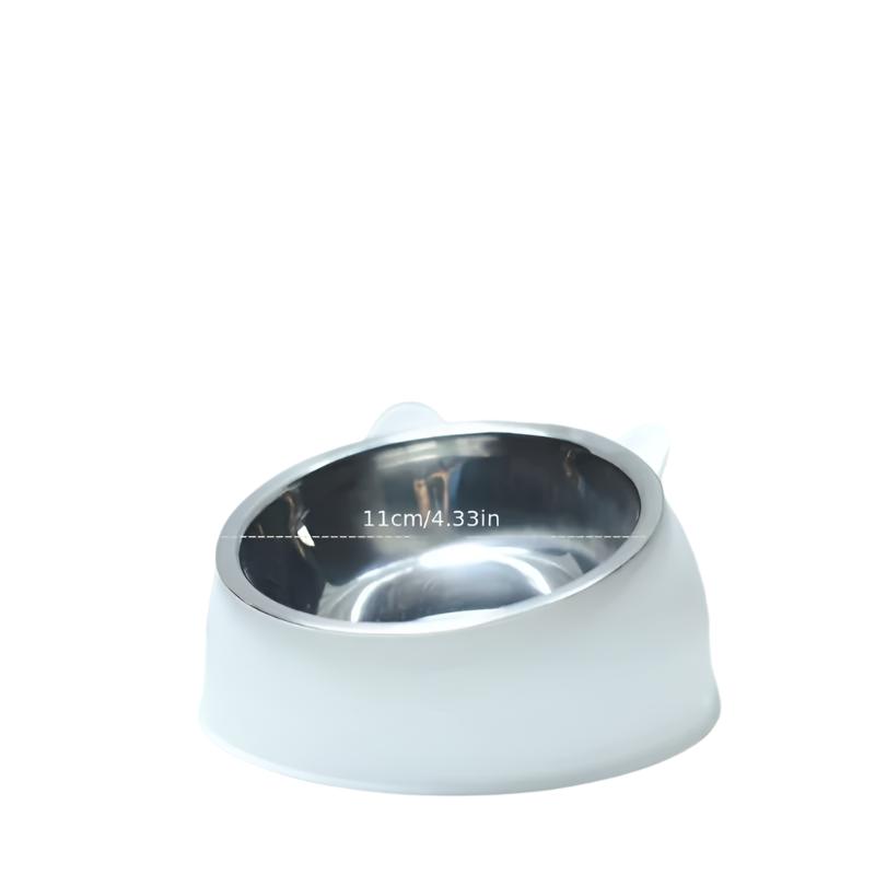 Podwyższona miska dla kotów - ComfortBowl-Biały-Trend Polska