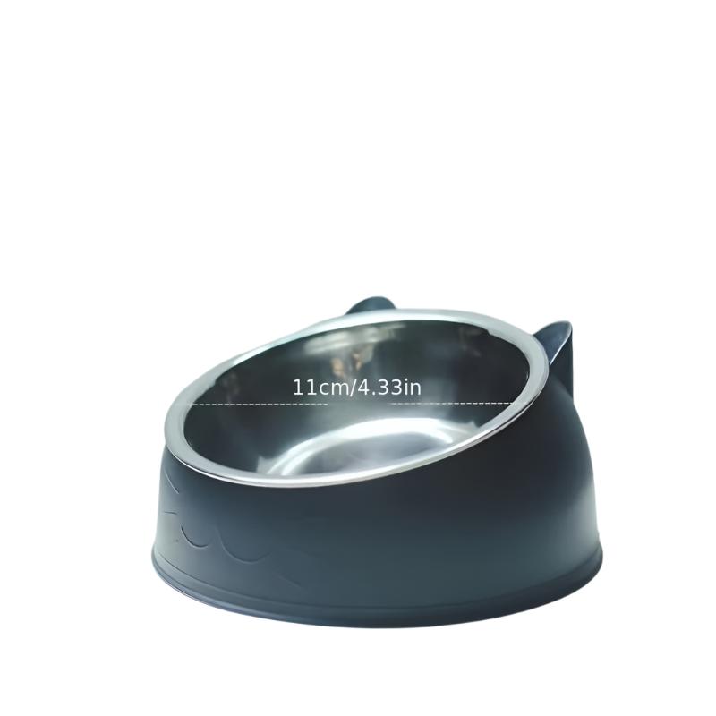 Podwyższona miska dla kotów - ComfortBowl-Czarny-Trend Polska
