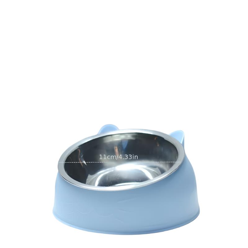 Podwyższona miska dla kotów - ComfortBowl-Jasnoniebieski-Trend Polska
