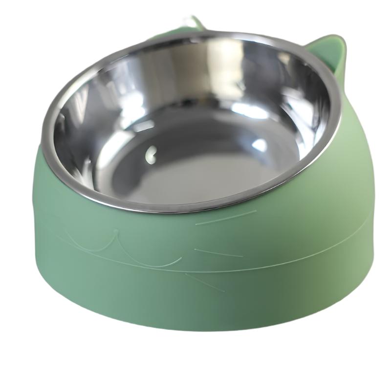 Podwyższona miska dla kotów - ComfortBowl-Matcha-zielony-Trend Polska