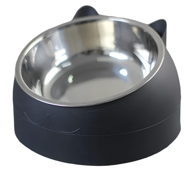 Podwyższona miska dla kotów - ComfortBowl-Jasnoniebieski-Trend Polska