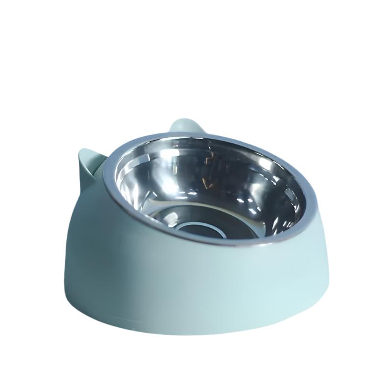 Podwyższona miska dla kotów - ComfortBowl-Jasnoniebieski-Trend Polska