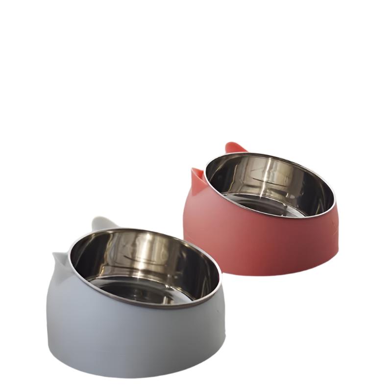 Podwyższona miska dla kotów - ComfortBowl-Jasnoniebieski-Trend Polska