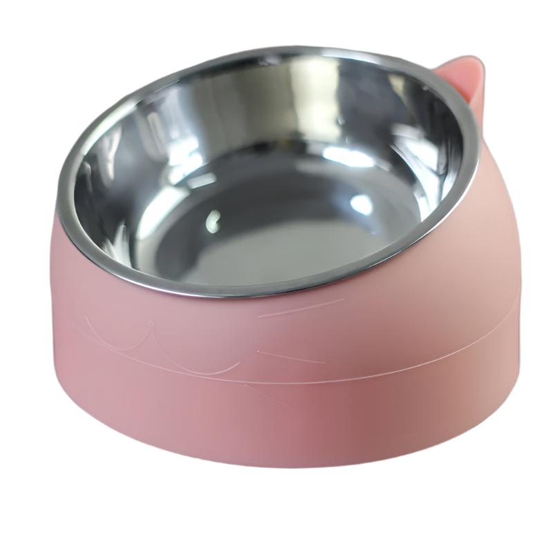 Podwyższona miska dla kotów - ComfortBowl-Jasnoniebieski-Trend Polska