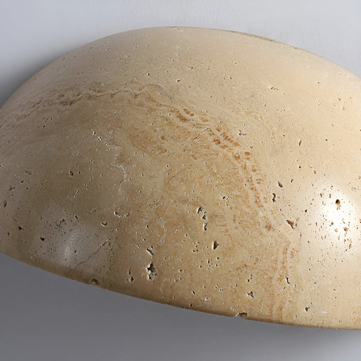 Półokrągła Lampa Ścienna LED Wabi-Sabi – ZenGlow-Trend Polska