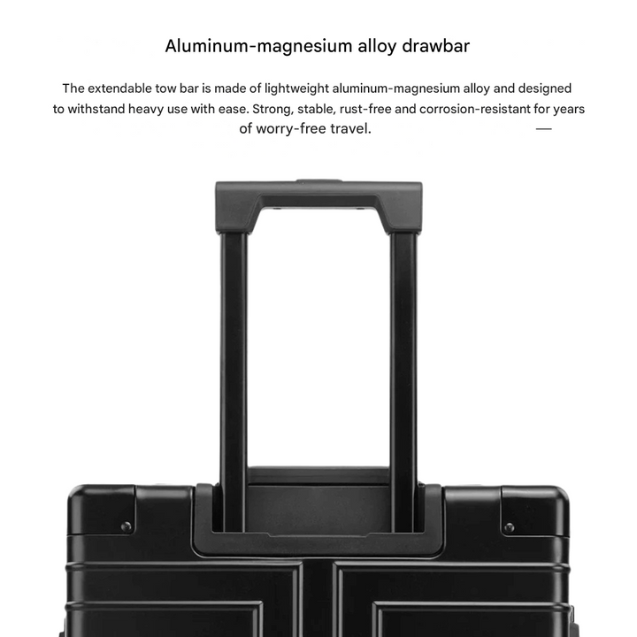 Premium aluminiowa walizka – Emperor-Srebro-S (37 L)-Trend Polska