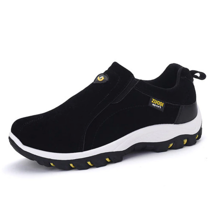 Premium ortopedyczne buty trekkingowe dla mężczyzn - PathMaster-Czarny-38-Trend Polska