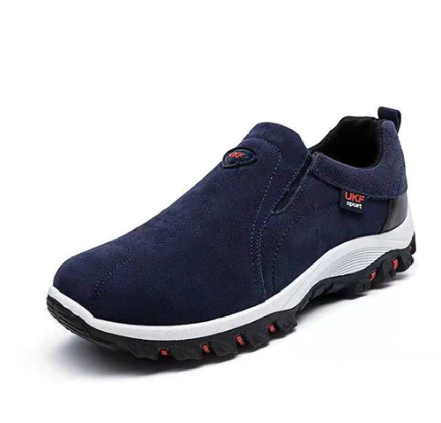 Premium ortopedyczne buty trekkingowe dla mężczyzn - PathMaster-Niebieski-38-Trend Polska