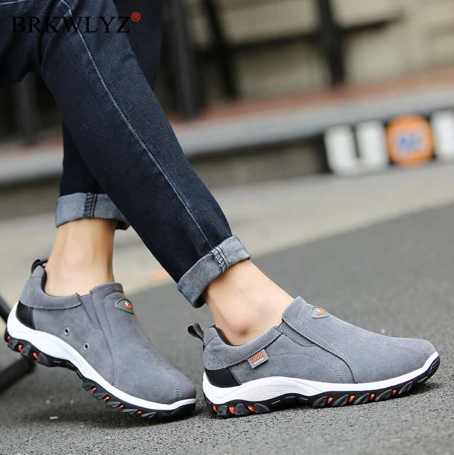 Premium ortopedyczne buty trekkingowe dla mężczyzn - PathMaster-Czarny-38-Trend Polska