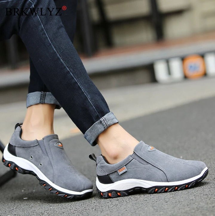 Premium ortopedyczne buty trekkingowe dla mężczyzn - PathMaster-Czarny-38-Trend Polska