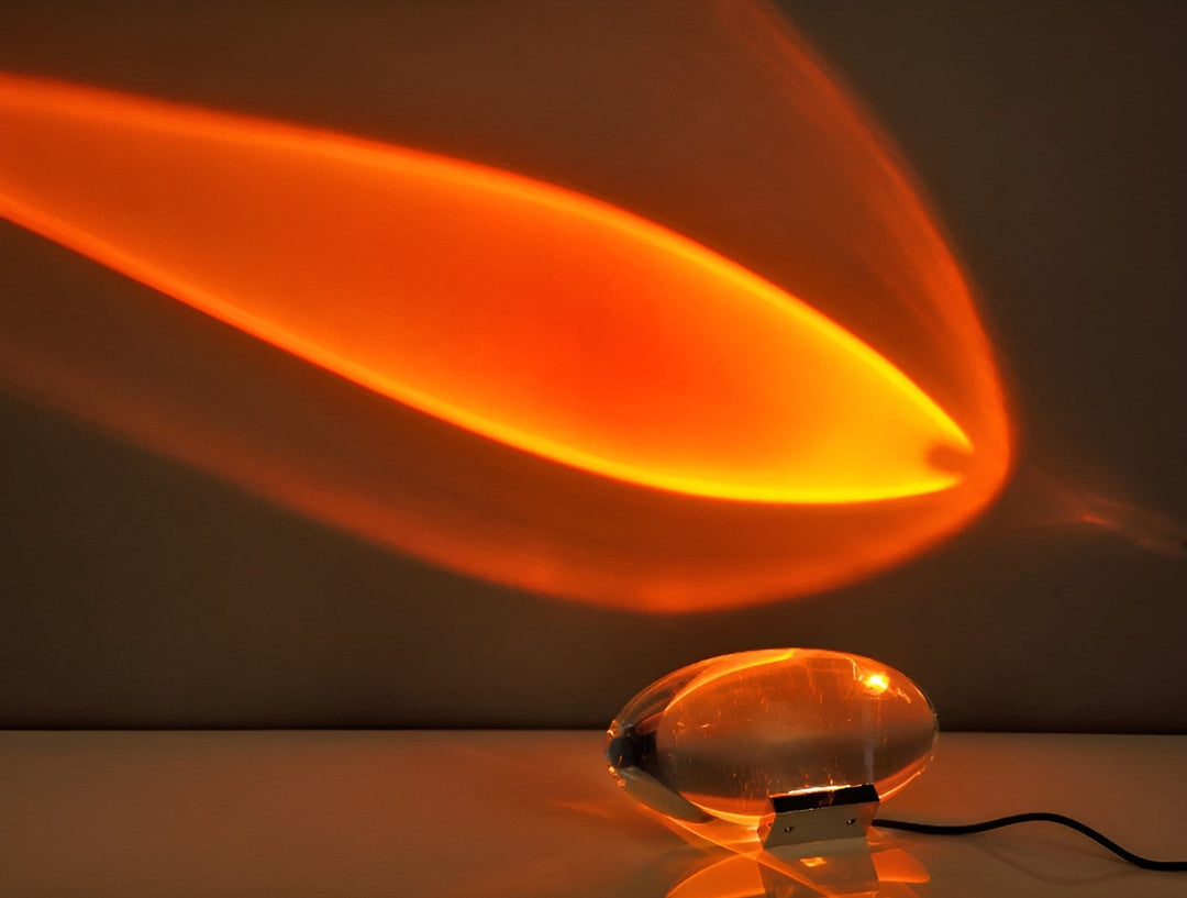 Prizmatyczna lampa projektorowa z LED - Lunara-S (Średnica 8cm x Wysokość 5cm)-Trend Polska