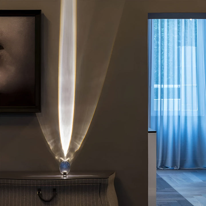 Prizmatyczna lampa projektorowa z LED - Lunara-S (Średnica 8cm x Wysokość 5cm)-Trend Polska