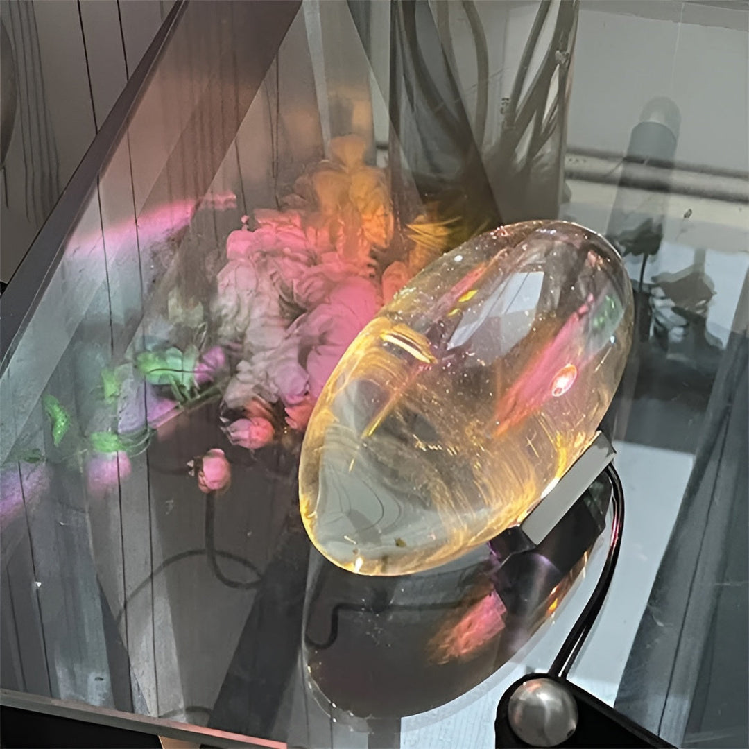 Prizmatyczna lampa projektorowa z LED - Lunara-S (Średnica 8cm x Wysokość 5cm)-Trend Polska