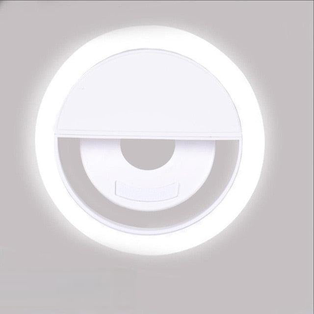 Przenośna lampa ring do selfie - GlowSnap