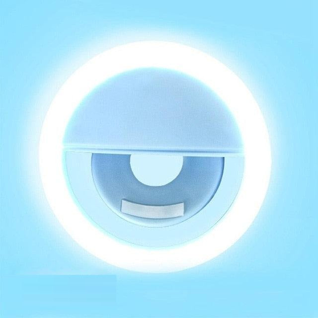 Przenośna lampa ring do selfie - GlowSnap
