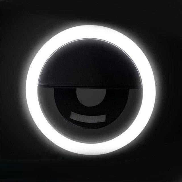 Przenośna lampa ring do selfie - GlowSnap