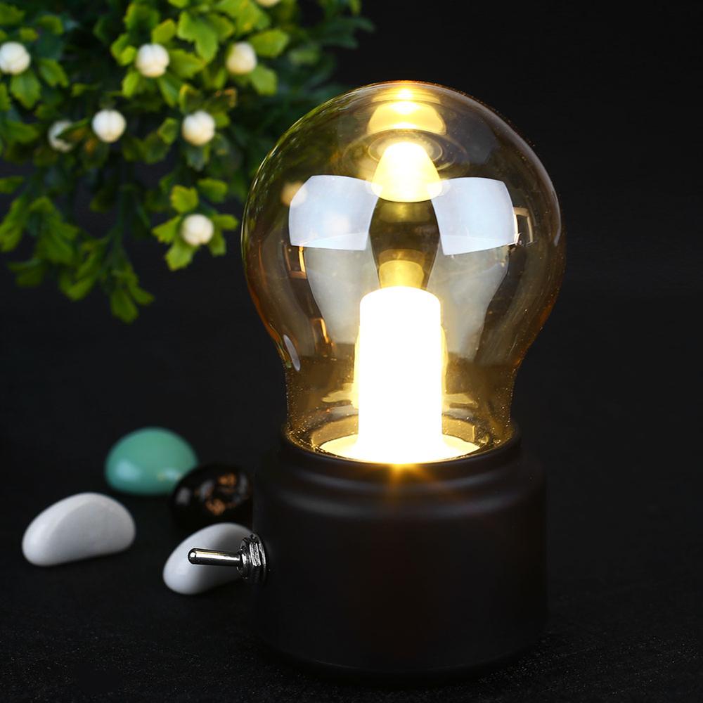 Przenośna Lampa Stołowa Retro - LumiRetro-Czarny-Trend Polska
