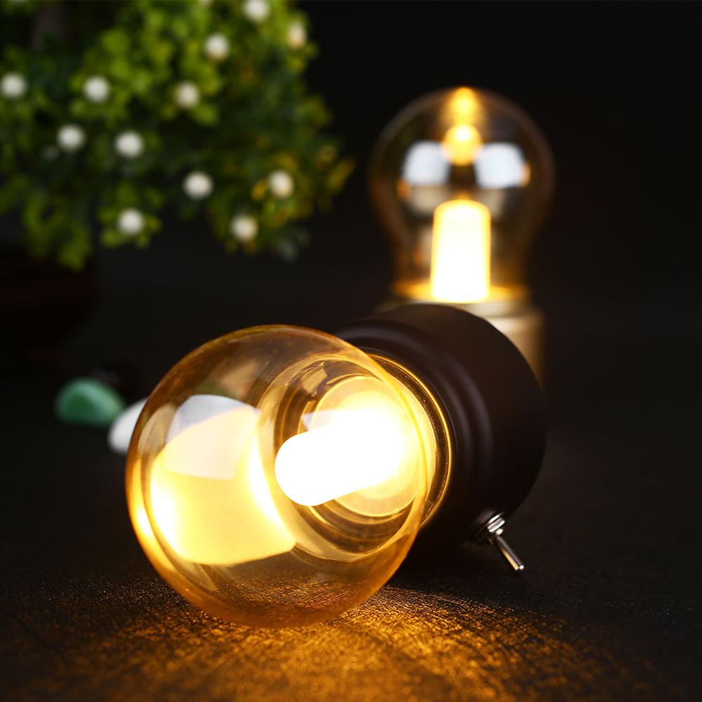 Przenośna Lampa Stołowa Retro - LumiRetro-Złoto-Trend Polska