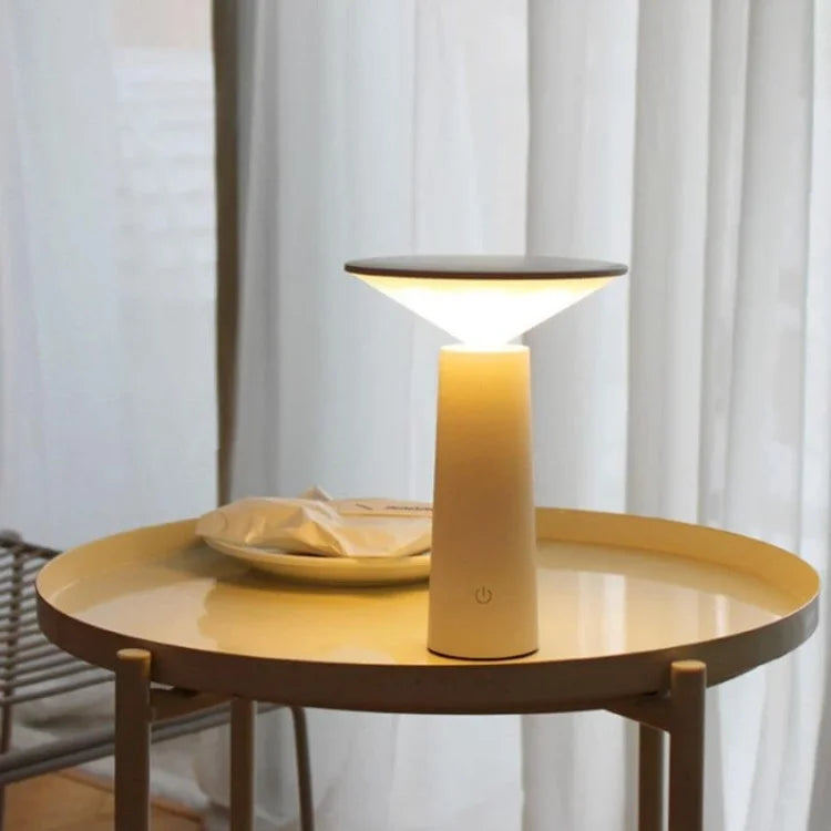 Przenośna Przyciemniana Lampa Stołowa - LumoFlex-Czarny-Trend Polska