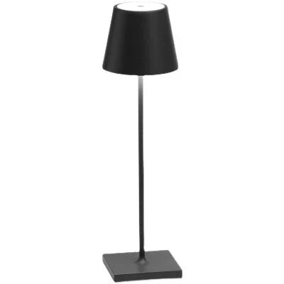 Przenośna ściemniana lampa LED stołowa - LumiAura-Czarny-Trend Polska