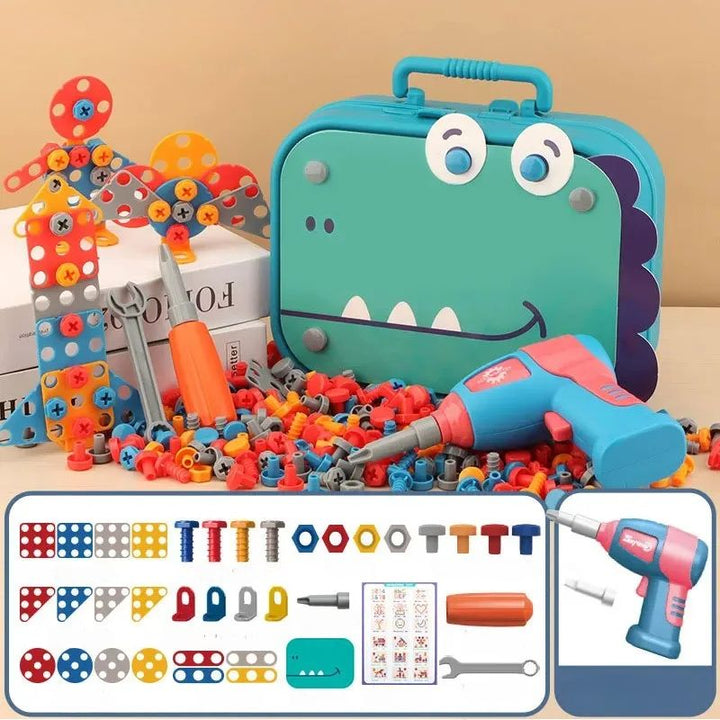 Przenośna Skrzynia Budowlana dla Dzieci - BuildiBox-Trend Polska