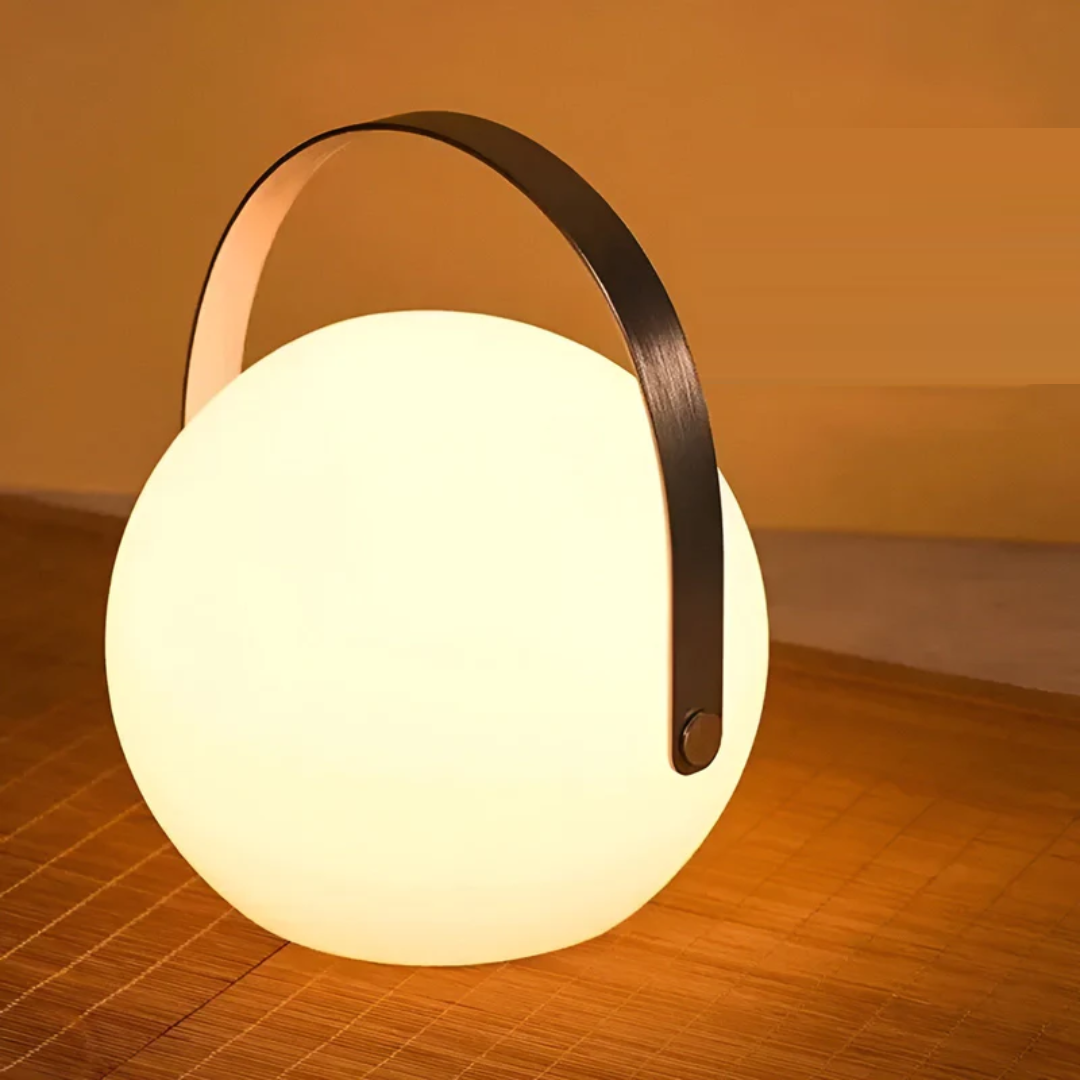 Przenośna wodoodporna bezprzewodowa lampka stołowa - RadianceFlex