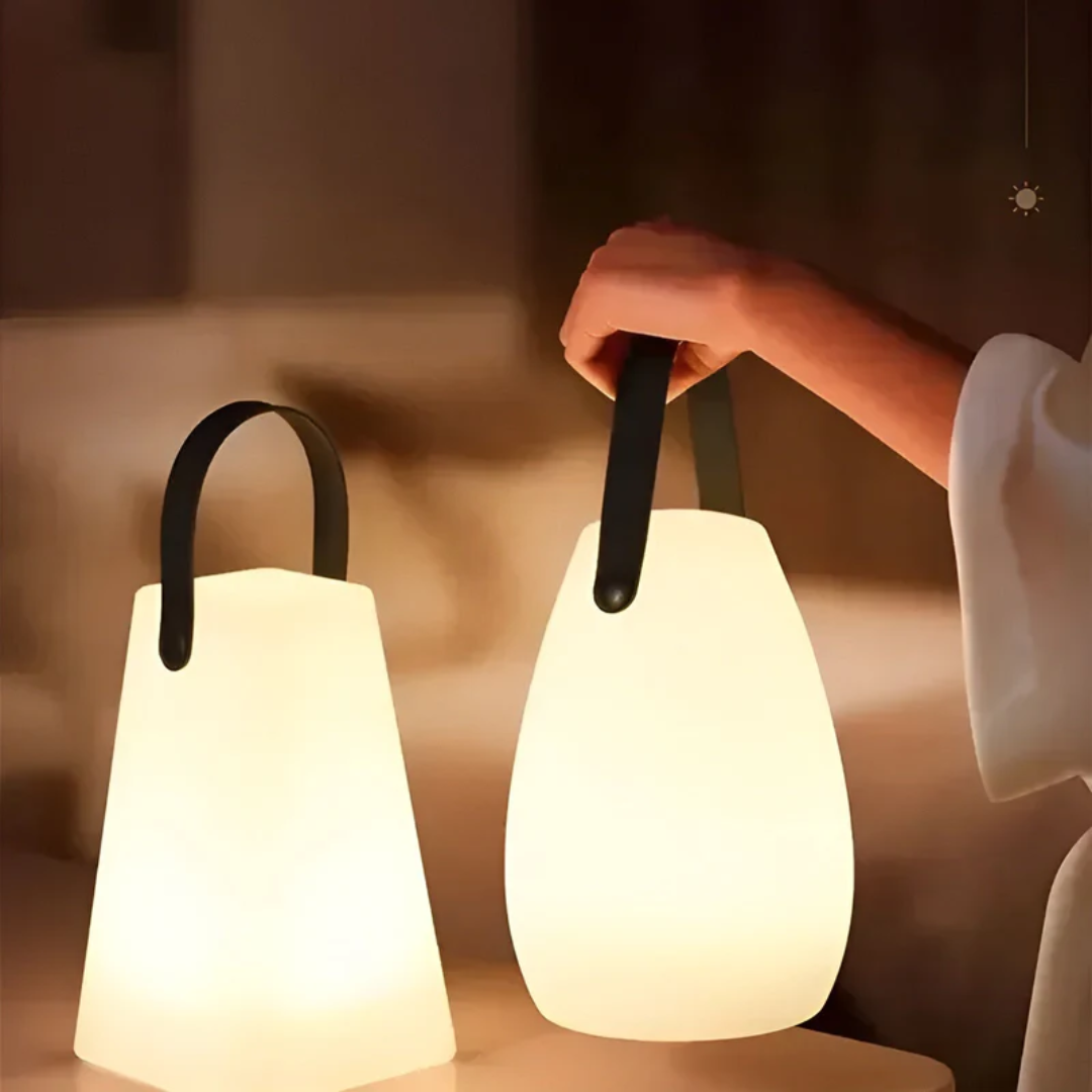 Przenośna wodoodporna bezprzewodowa lampka stołowa - RadianceFlex-A-Trend Polska