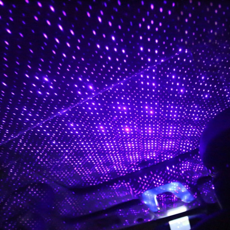 Przenośny projektor gwiazd - StarGlow-Czerwony-Trend Polska