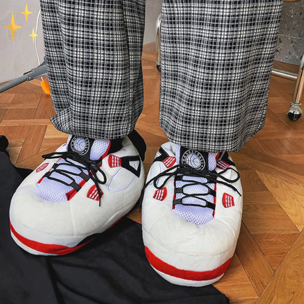 Przesadnie duże uniseksowe sneakersy – Jayden-Biały-35-Trend Polska