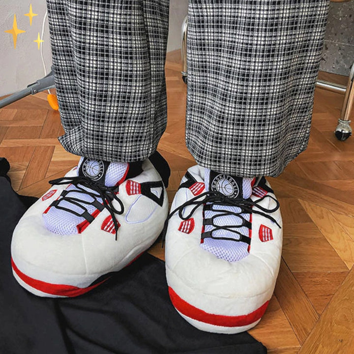 Przesadnie duże uniseksowe sneakersy – Jayden-Biały-35-Trend Polska