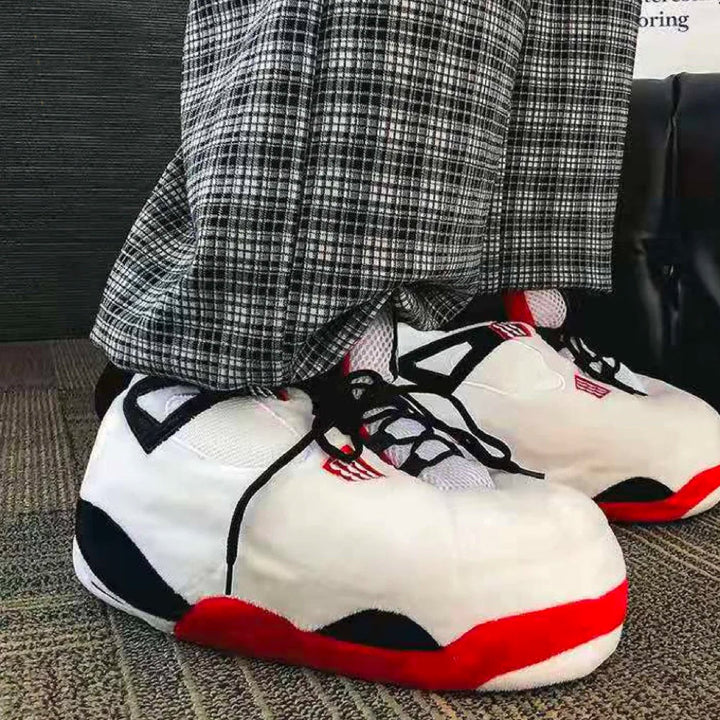 Przesadnie duże uniseksowe sneakersy – Jayden-Biały-35-Trend Polska