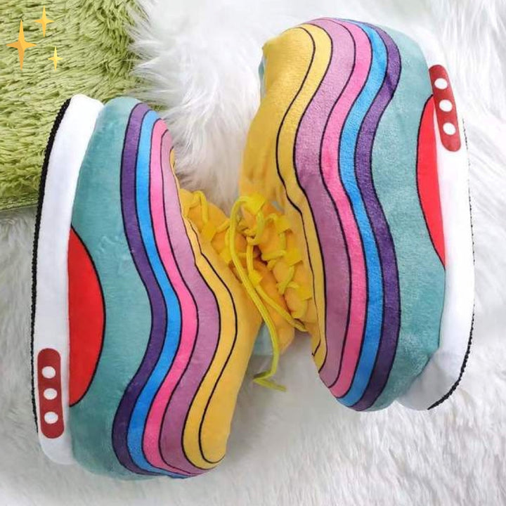 Przesadnie duże uniseksowe sneakersy – Jayden-Zabarwiony-35-Trend Polska