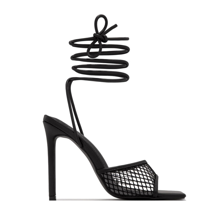 Pumps o wyglądzie szpiczastym – Céleste-Czarny-35-Trend Polska