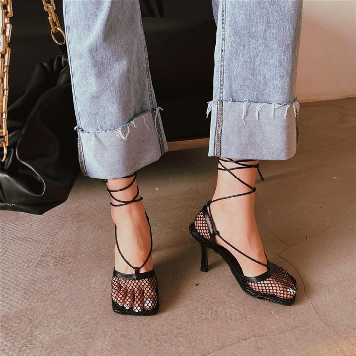 Pumps o wyglądzie szpiczastym – Céleste-Pomarańcza-35-Trend Polska
