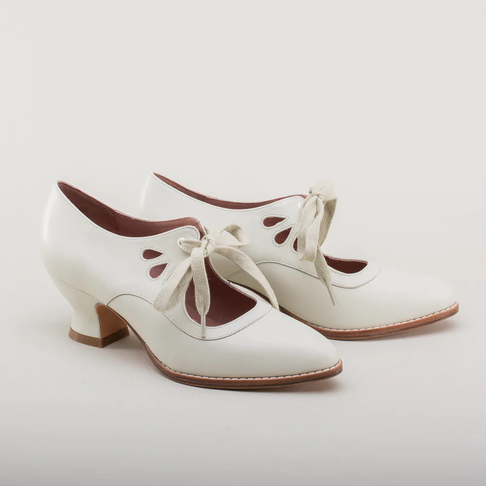 Pumps ortopedyczne ze skóry – Viviana-Biały-35-Trend Polska