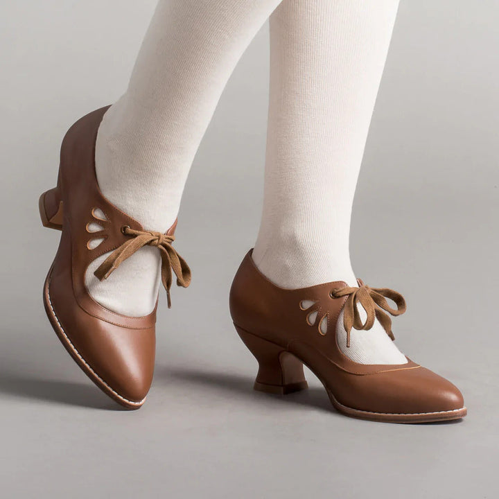 Pumps ortopedyczne ze skóry – Viviana-Czarny-35-Trend Polska