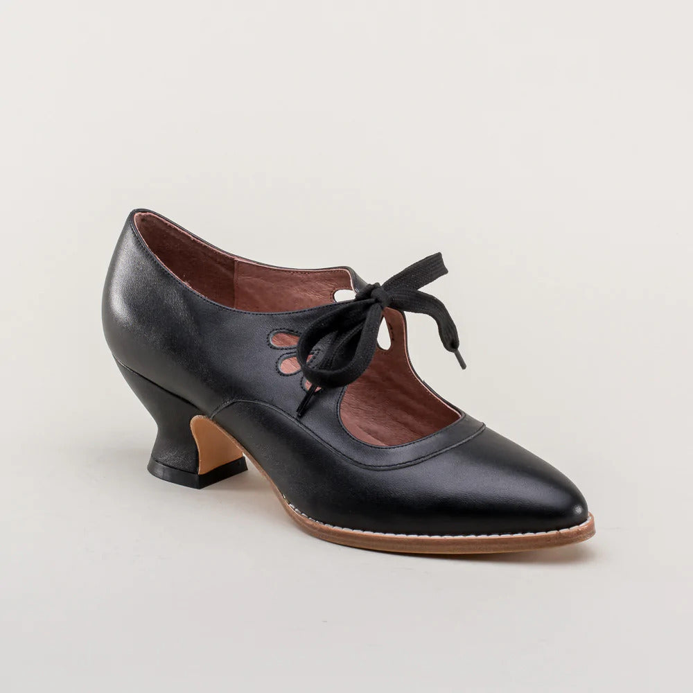 Pumps ortopedyczne ze skóry – Viviana-Czarny-35-Trend Polska