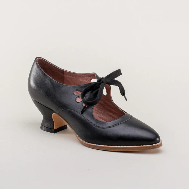 Pumps ortopedyczne ze skóry – Viviana-Czarny-35-Trend Polska