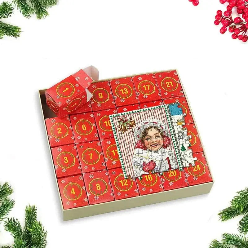 Puzzel Kalendarz Adwentowy - FestivePuzzle-Trend Polska