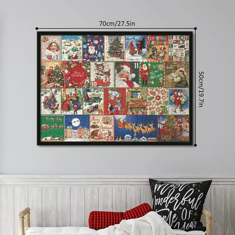 Puzzel Kalendarz Adwentowy - FestivePuzzle-Trend Polska