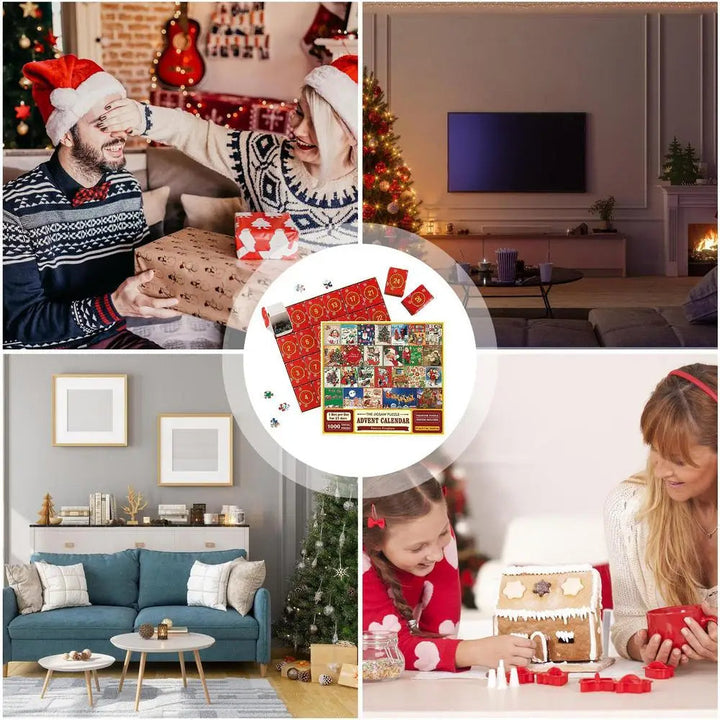 Puzzel Kalendarz Adwentowy - FestivePuzzle-Trend Polska