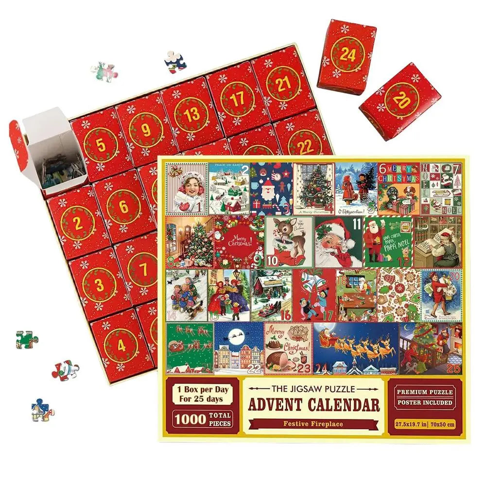 Puzzel Kalendarz Adwentowy - FestivePuzzle-Trend Polska