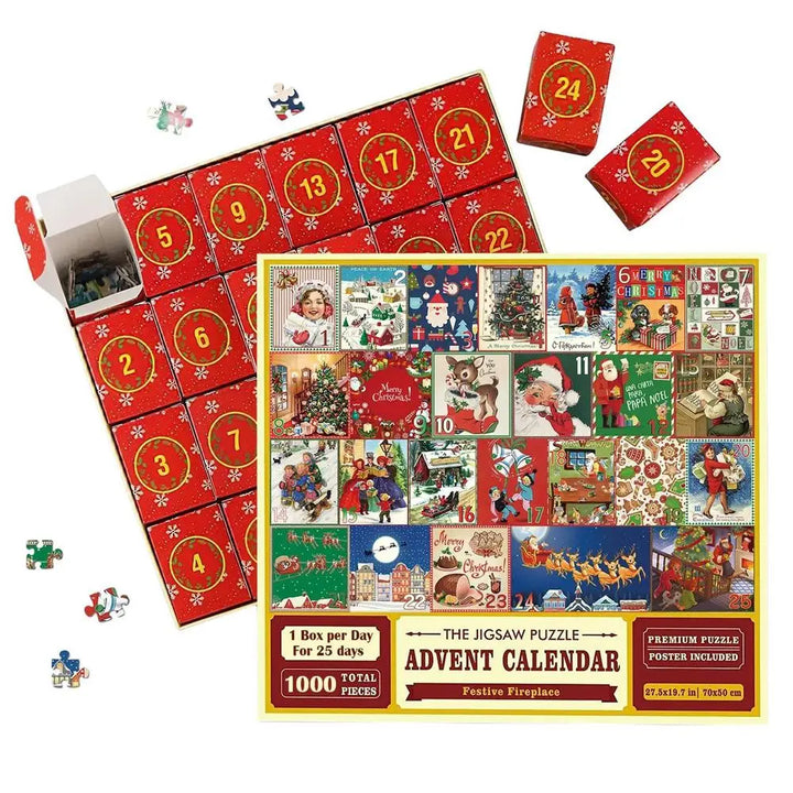 Puzzel Kalendarz Adwentowy - FestivePuzzle-Trend Polska