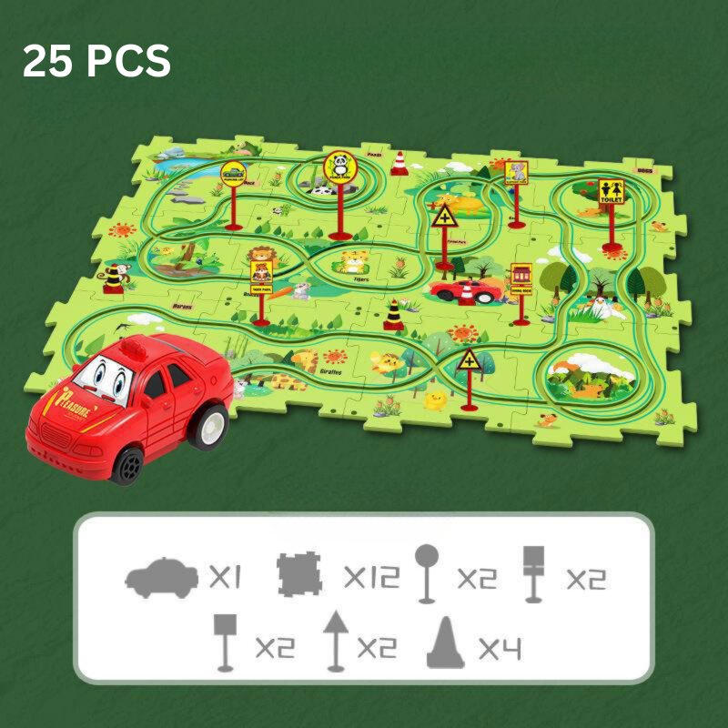Puzzle dla Dzieci - RacePuzzle-25 elementów-Safari-Trend Polska