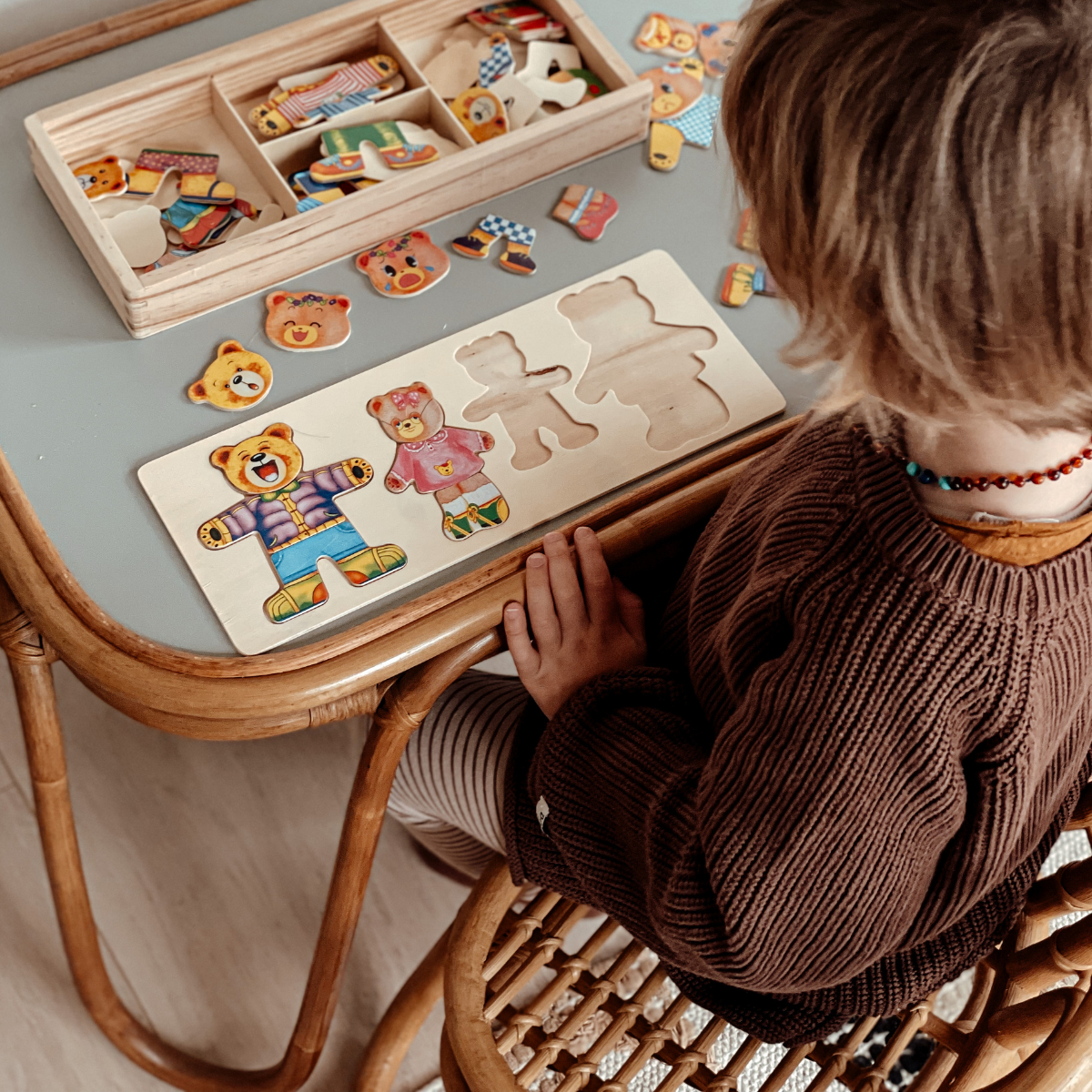 Puzzle Drewniane - DressUp Max-Trend Polska